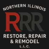 Logo for company; reads "Northern Illinois" arching across the top with 3 large "R's" under, and "Restore, Repair, & Remodel L.L.C" under the Rs